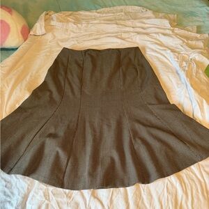 Chic Tan A-Line Skirt